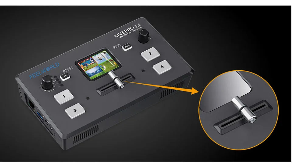 Multi Format Video Mixer Switcher