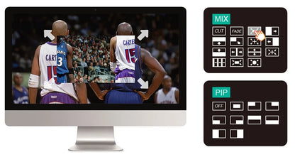 Multi Format Video Mixer Switcher