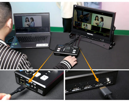 Multi Format Video Mixer Switcher