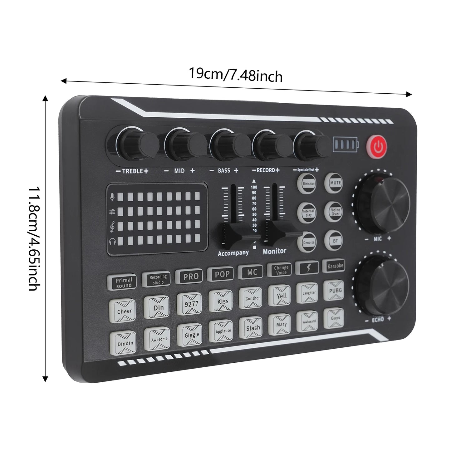 6-8 h F998 Max audio mixer BM800 microphones Podcast Equipment Bundle Wide Device Compatibility For YouTube Recording Live Broad