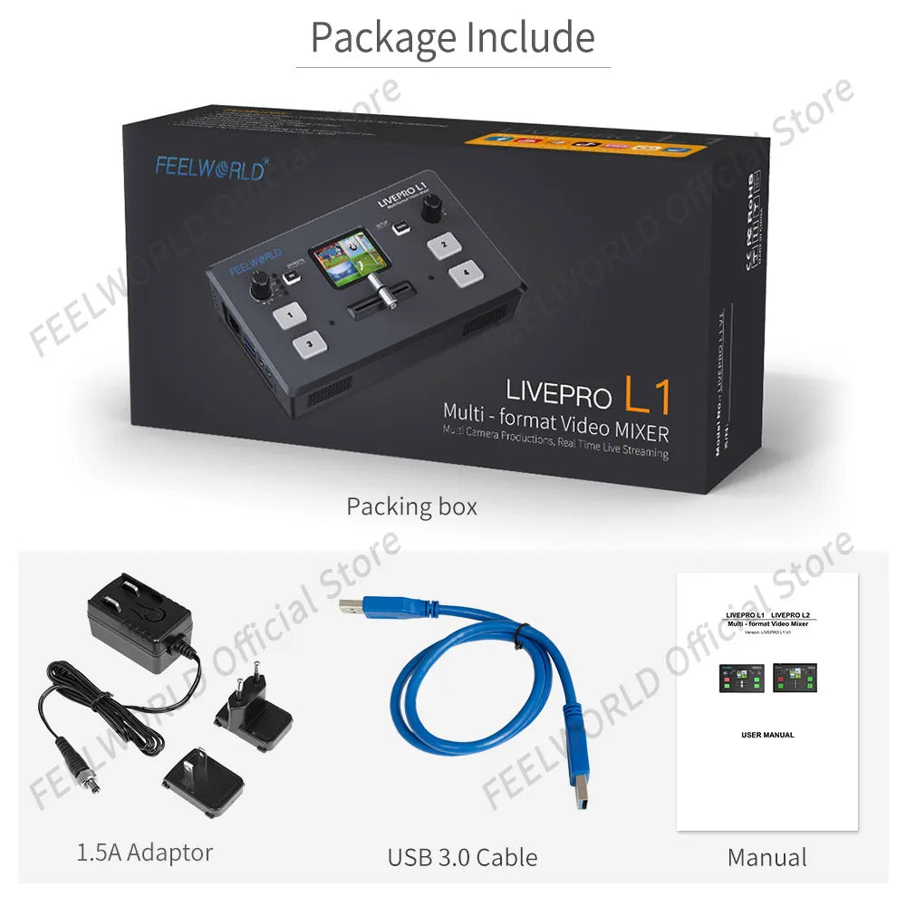 Multi Format Video Mixer Switcher