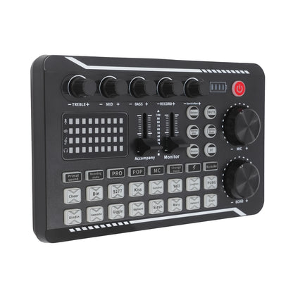 6-8 h F998 Max audio mixer BM800 microphones Podcast Equipment Bundle Wide Device Compatibility For YouTube Recording Live Broad